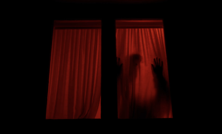something at the window